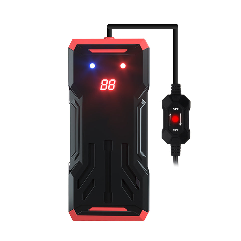 Smart Aquarium Heater | Titanium Alloy, LED Display, 100W–500W | Safe Bio Zone