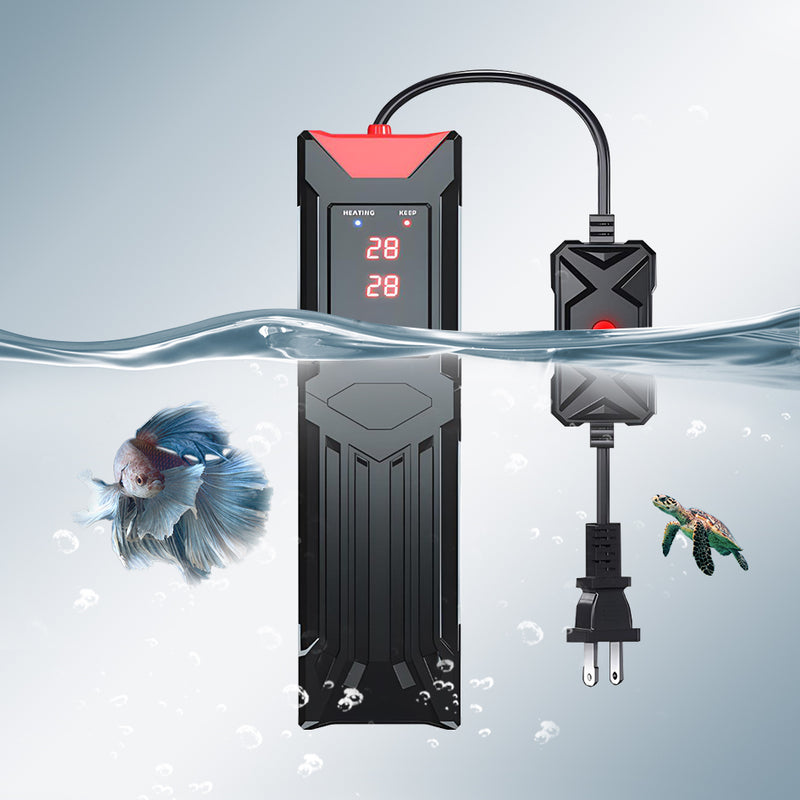Smart Aquarium Heater | Titanium Alloy, LED Display, 100W–500W | Safe Bio Zone