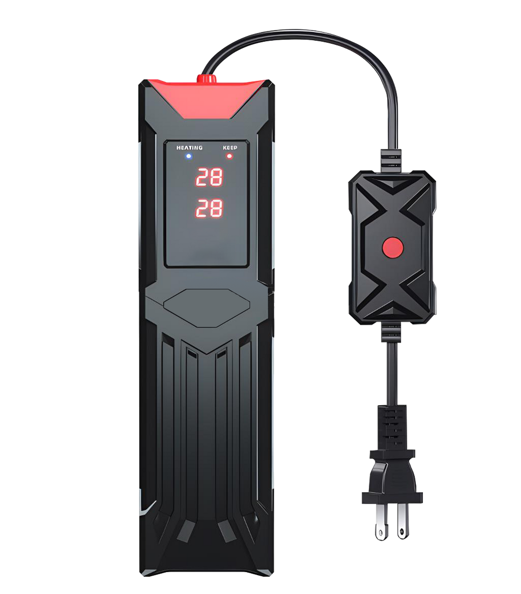 Smart Aquarium Heater | Titanium Alloy, LED Display, 100W–500W | Safe Bio Zone